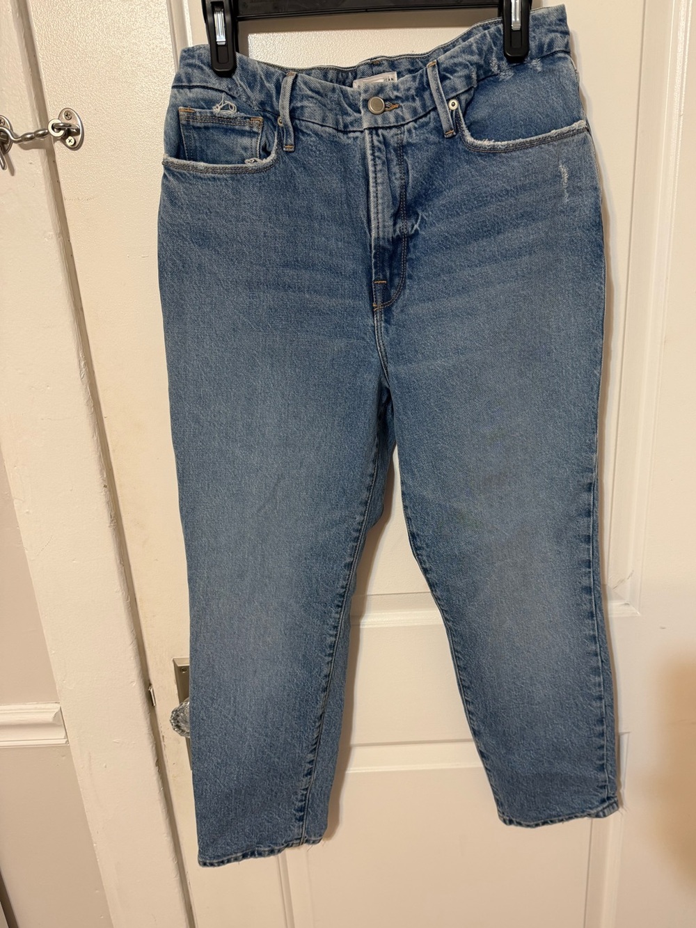 Good American Distressed Jeans